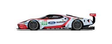 Ford Pays Homage to Le Mans with Celebration Liveries